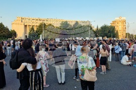 Румъния - протест срещу насилието над жени