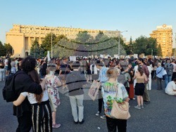 Румъния - протест срещу насилието над жени
