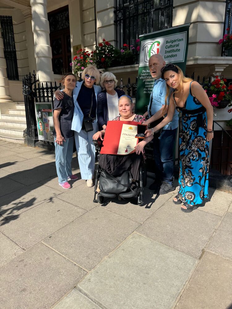 Българката Мария Стоева получи награда от Министерство на културата за популяризиране на българската история и култура във Великобритания