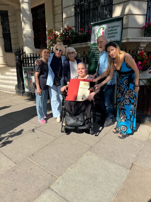 Българката Мария Стоева получи награда от Министерство на културата за популяризиране на българската история и култура във Великобритания