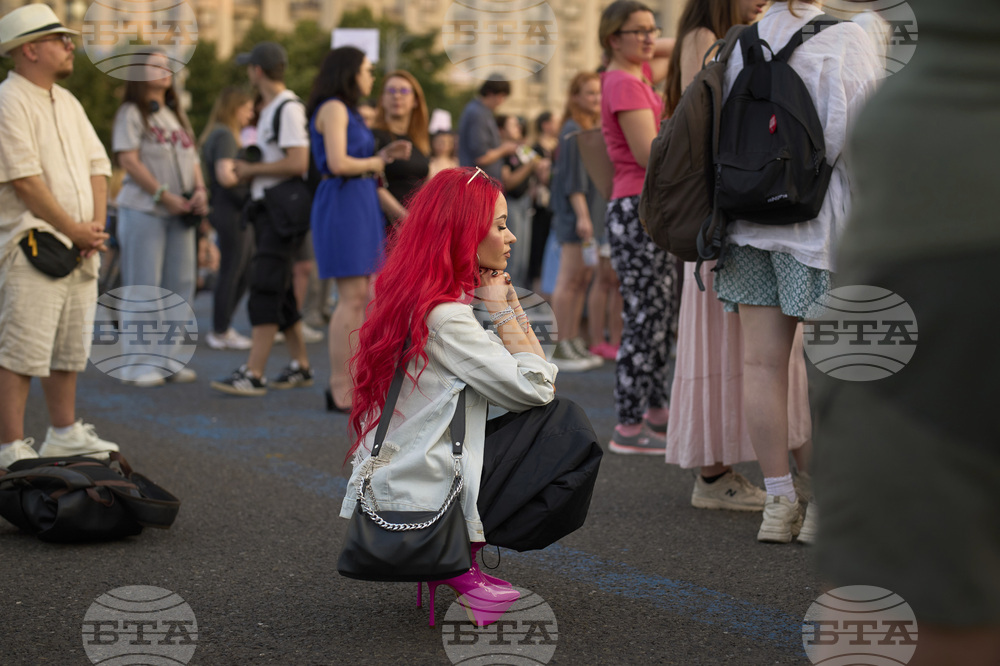 Romania Violence Against Women Protest