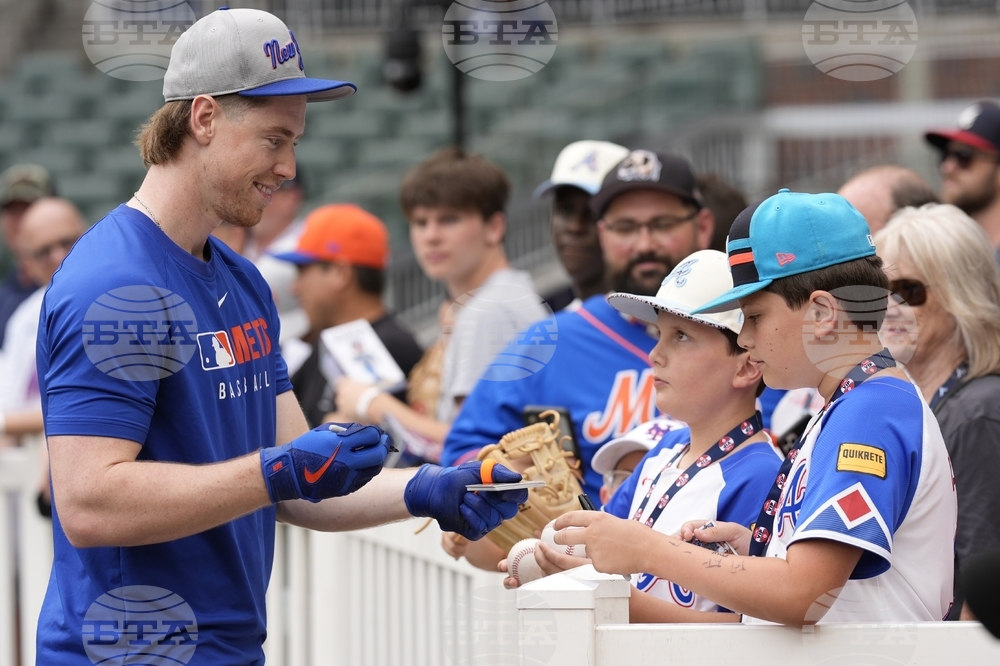 Mets Braves Baseball