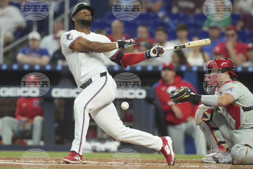 Phillies Marlins Baseball