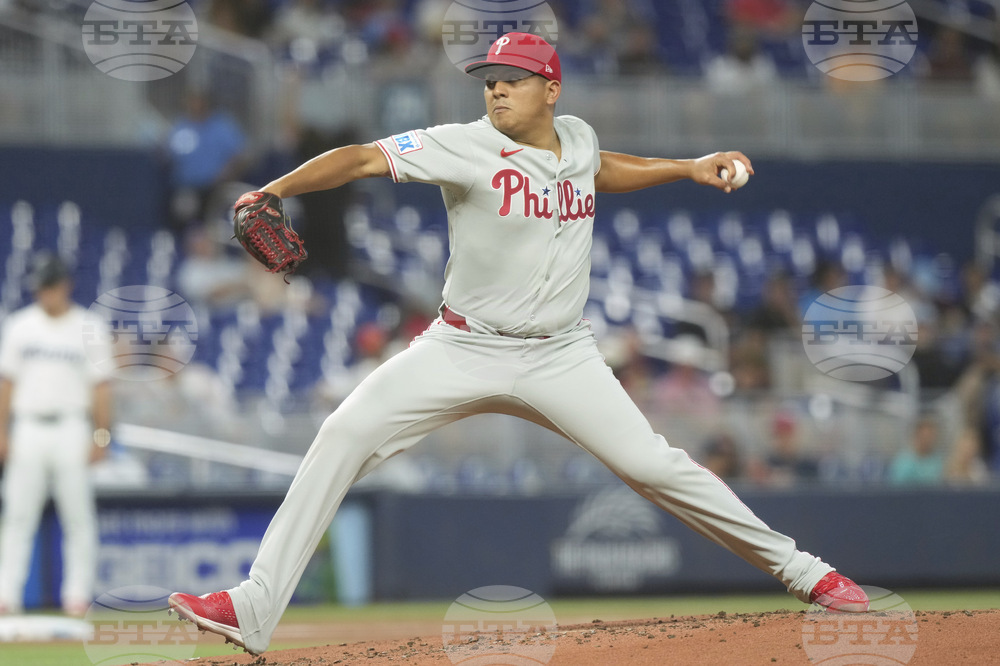 Phillies Marlins Baseball