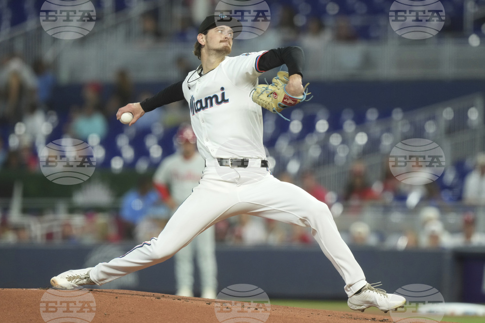 Phillies Marlins Baseball