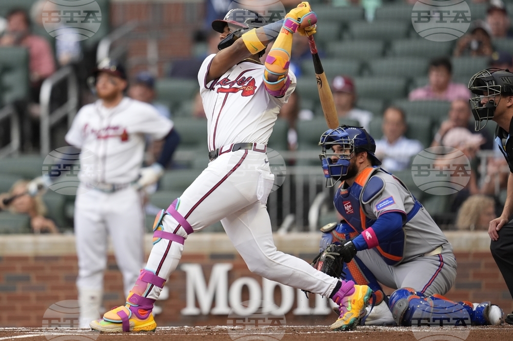 Mets Braves Baseball