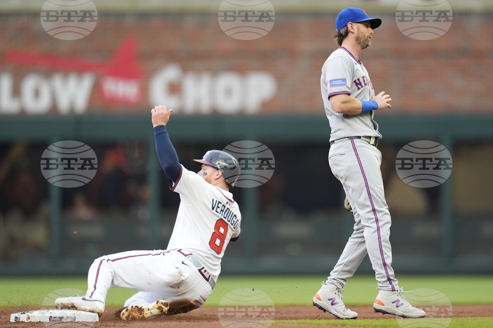 Mets Braves Baseball