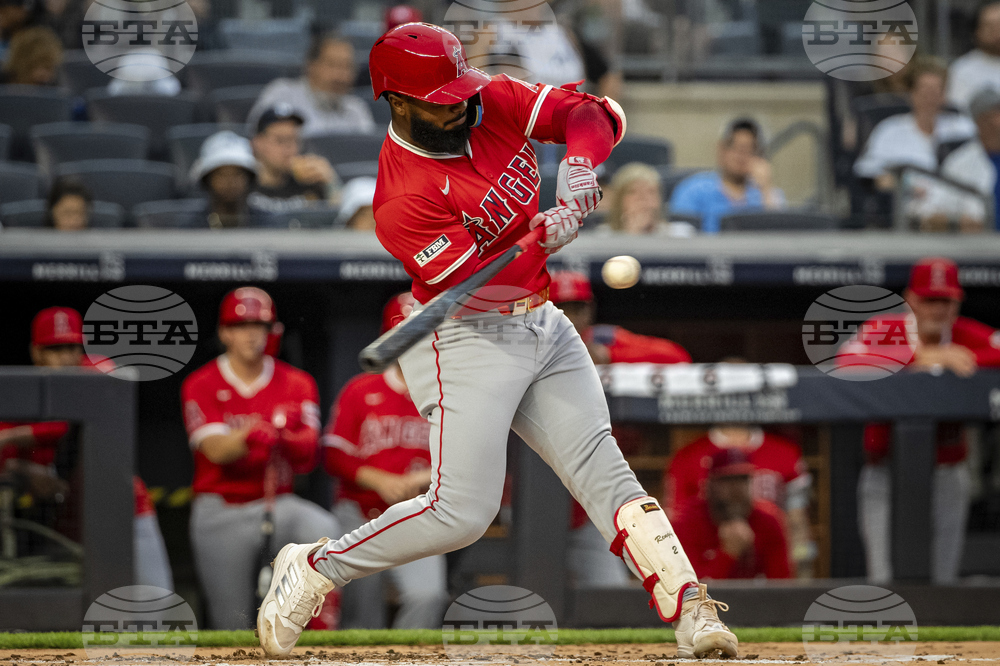 Angels Yankees Baseball