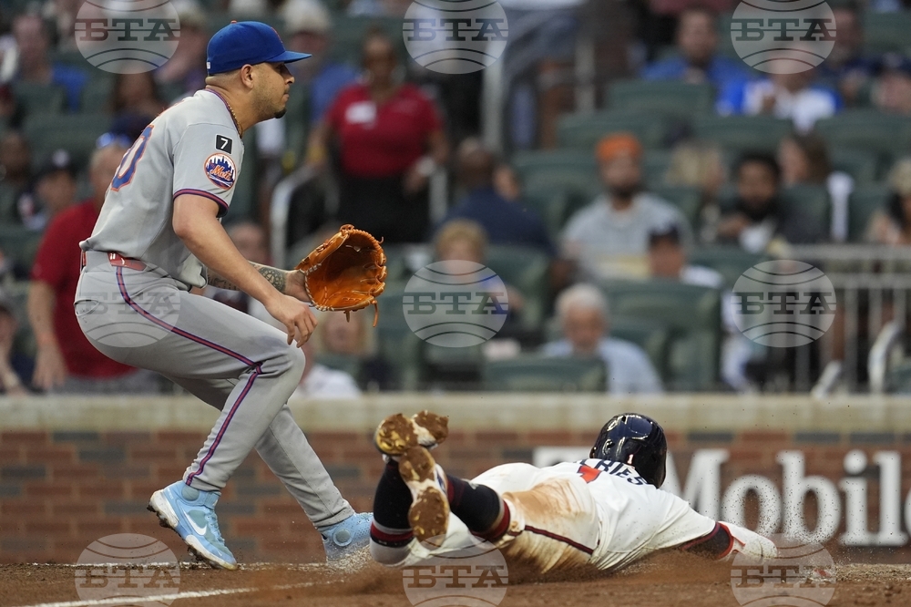 Mets Braves Baseball