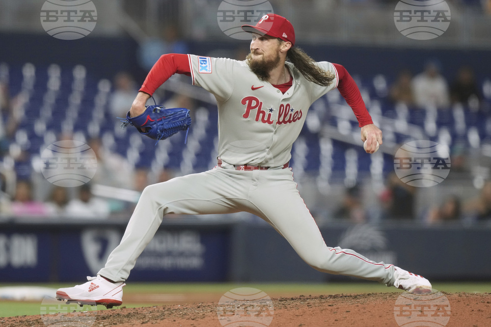 Phillies Marlins Baseball
