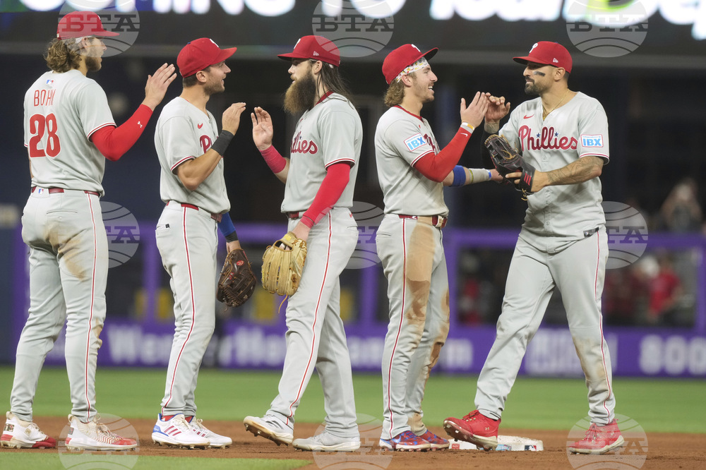Phillies Marlins Baseball