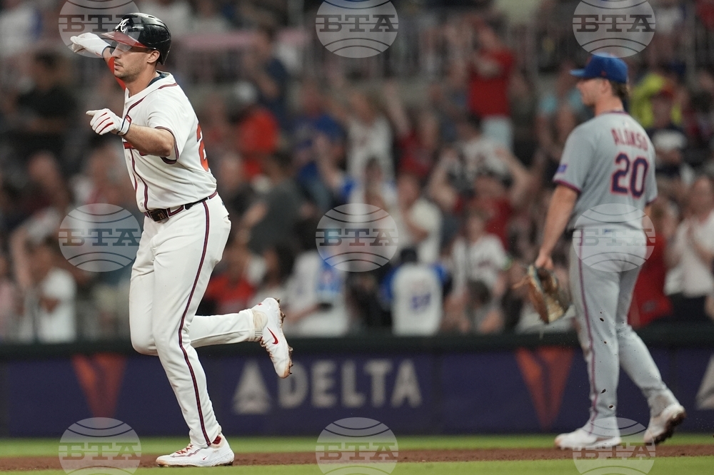 Mets Braves Baseball