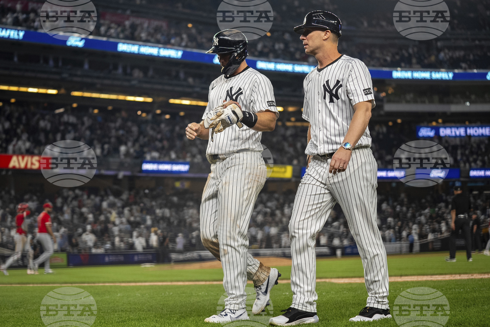 Angels Yankees Baseball