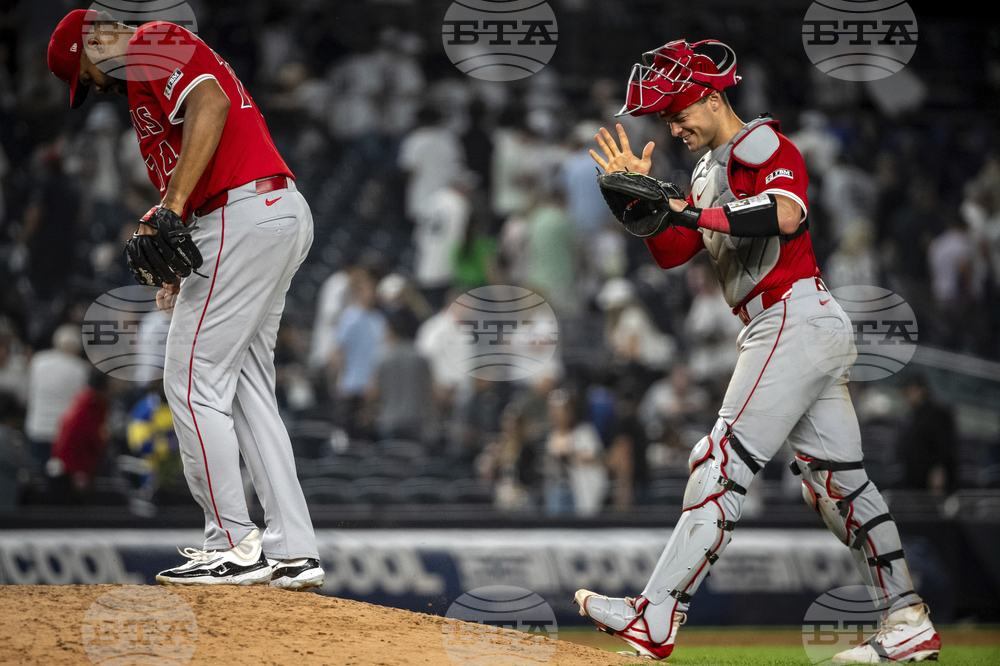 Angels Yankees Baseball