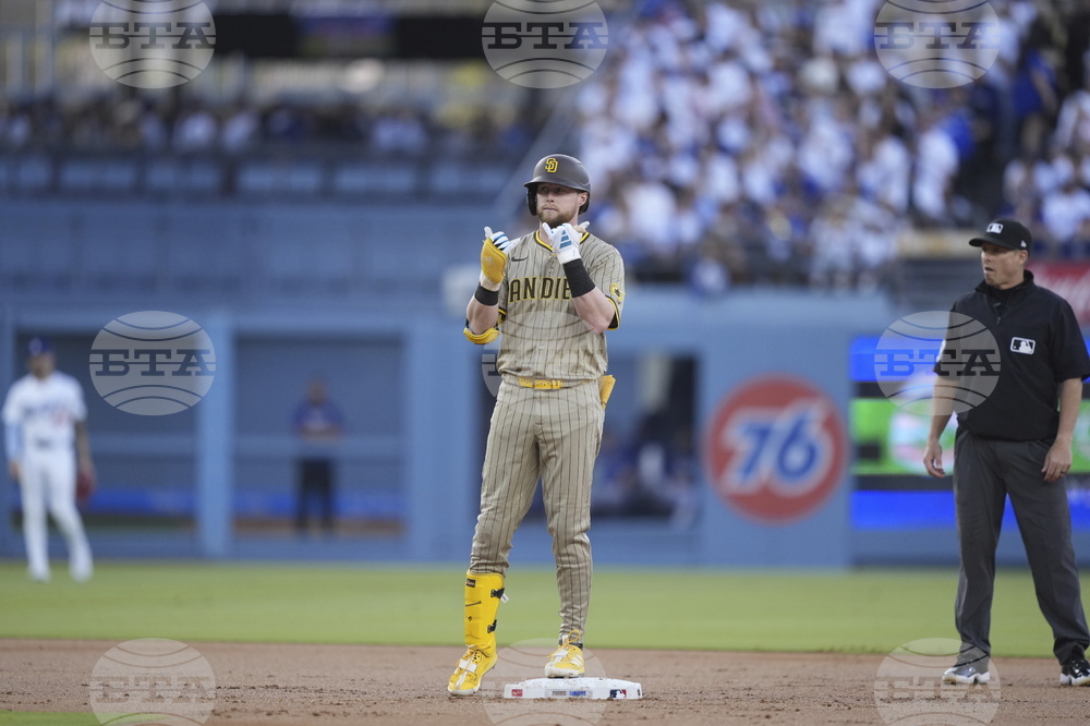 Padres Dodgers Baseball