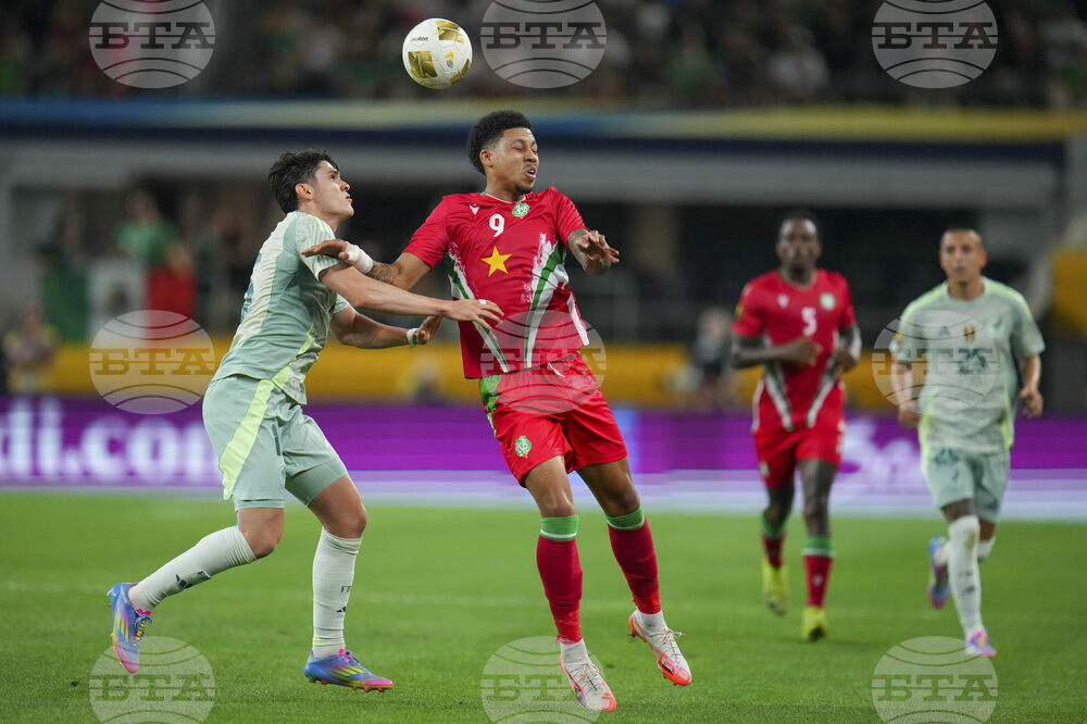 Gold Cup Suriname Mexico Soccer