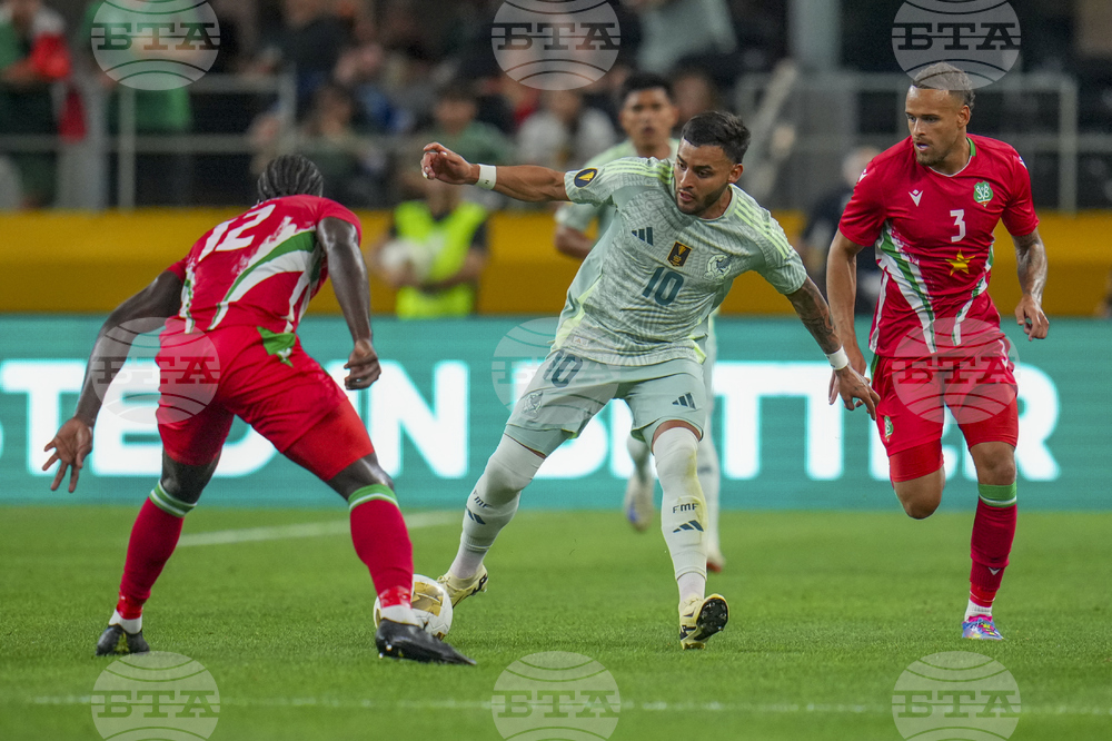 Gold Cup Suriname Mexico Soccer