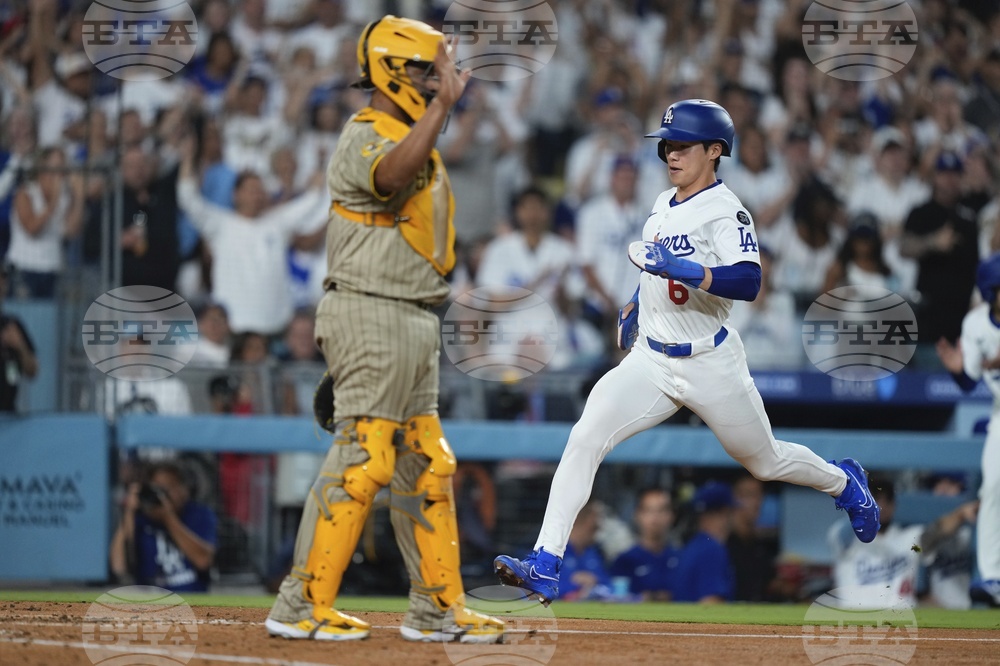 Padres Dodgers Baseball