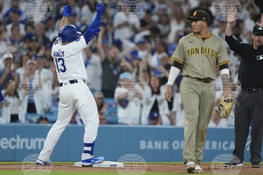 Padres Dodgers Baseball