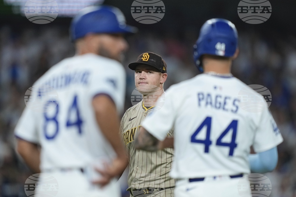 Padres Dodgers Baseball