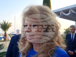 Свети Влас - символично предаване на ротационното председателство на Съвета на ЕС от Полша на Дания - Илияна Йотова