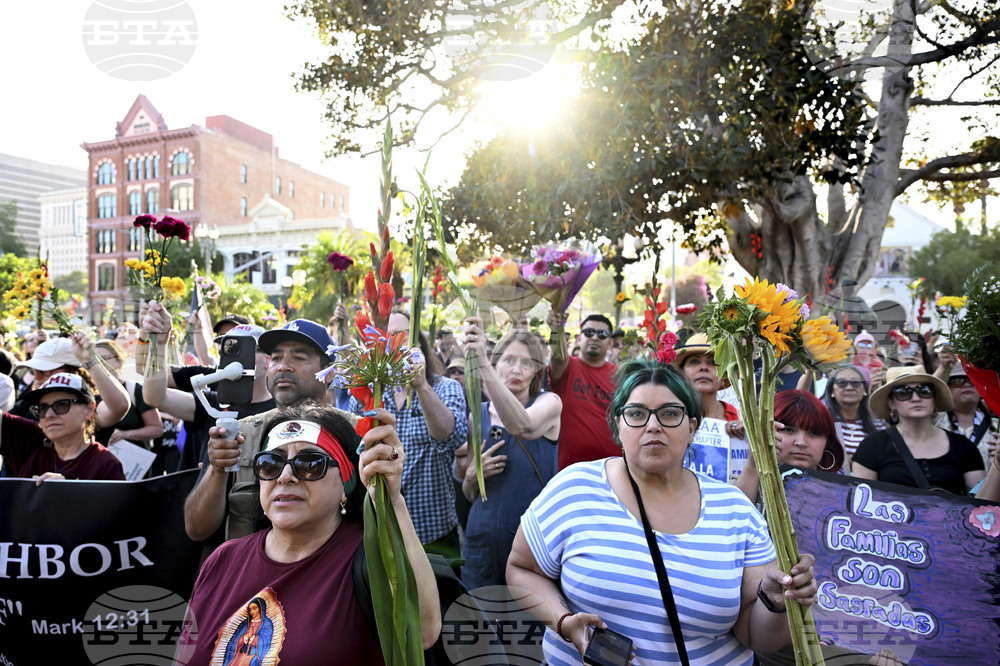 Immigration Protests Los Angeles