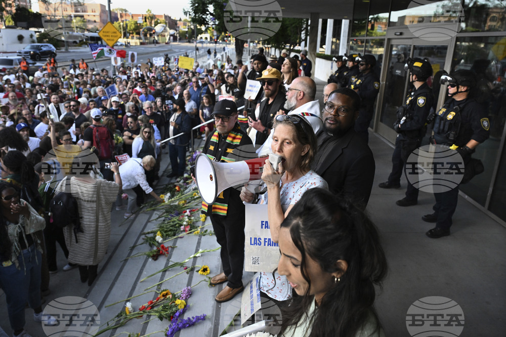Immigration Protests Los Angeles