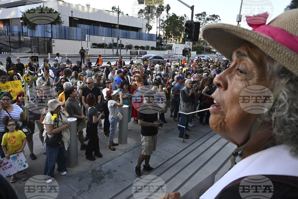 Immigration Protests Los Angeles
