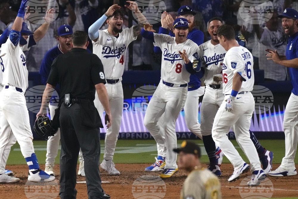 Padres Dodgers Baseball