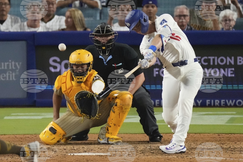 Padres Dodgers Baseball