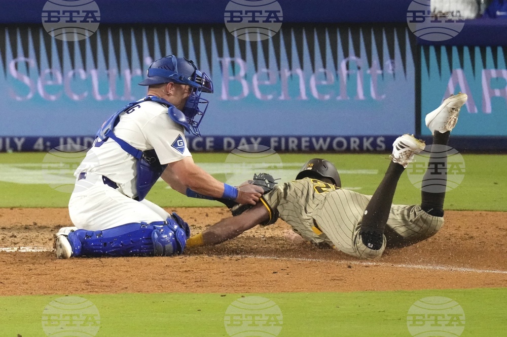 Padres Dodgers Baseball