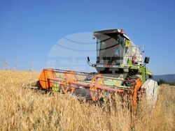 Село Поляново - жътвена кампания - откриване