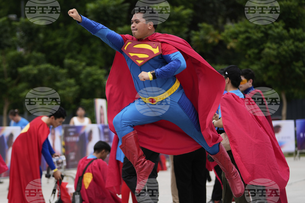 APTOPIX Philippines Superman