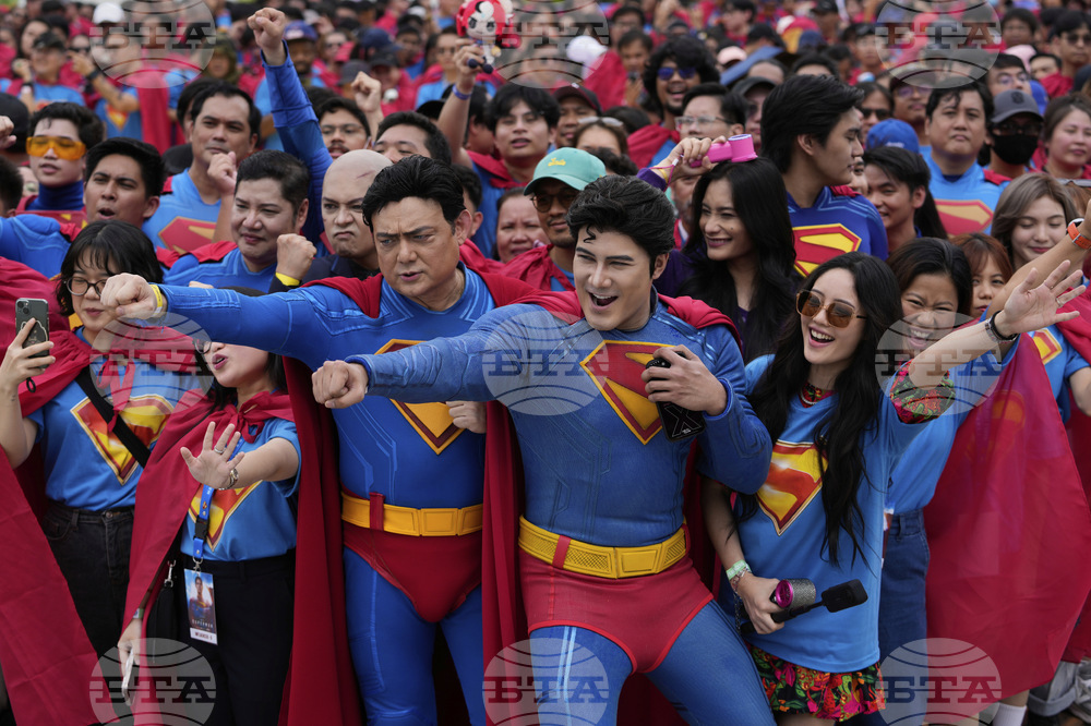APTOPIX Philippines Superman