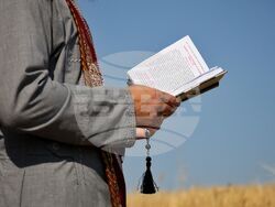 Село Поляново - жътвена кампания - откриване