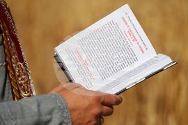 Село Поляново - жътвена кампания - откриване