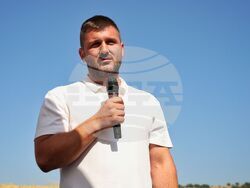 Село Поляново - жътвена кампания - откриване