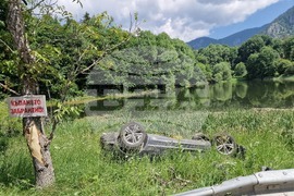Смолян - катастрофа - езеро