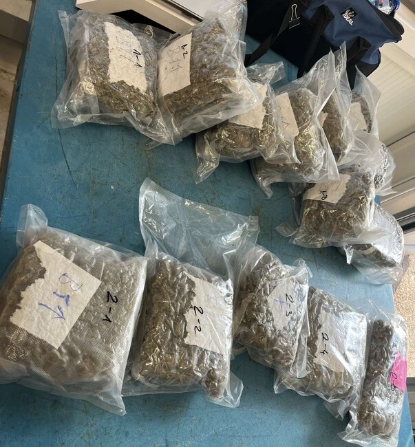 Nearly 27 Kg of Marijuana Seized in Car at Kalotina Border Crossing 