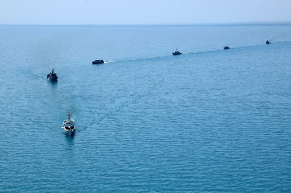 ВМС: Корабите от противоминната група се включиха в международно учение