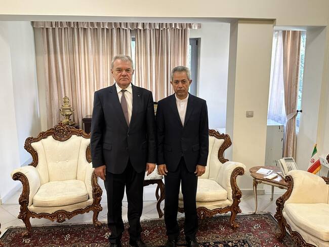 Председателят на АБВ Румен Петков проведе среща с посланика на Ислямска република Иран