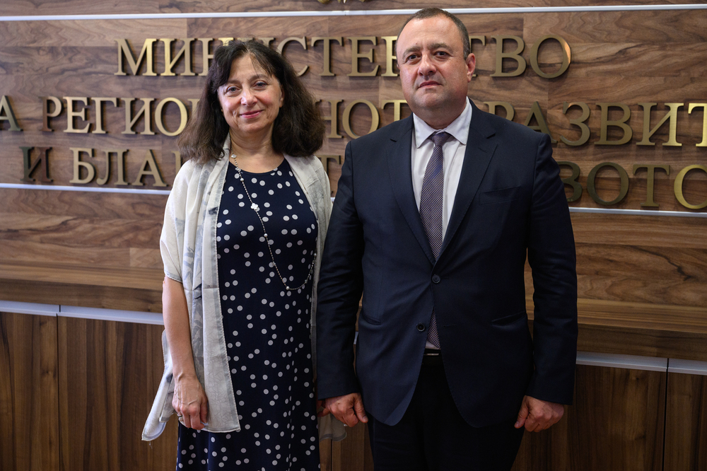 МРРБ: Министър Иванов проведе работна среща с директора на Генерална дирекция „Морско дело и рибарство“ Чарлина Вичева