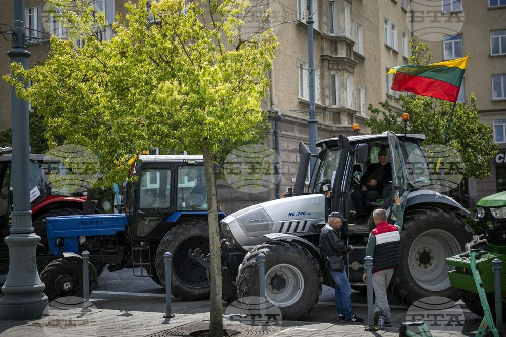 Lithuania Fermers Protest