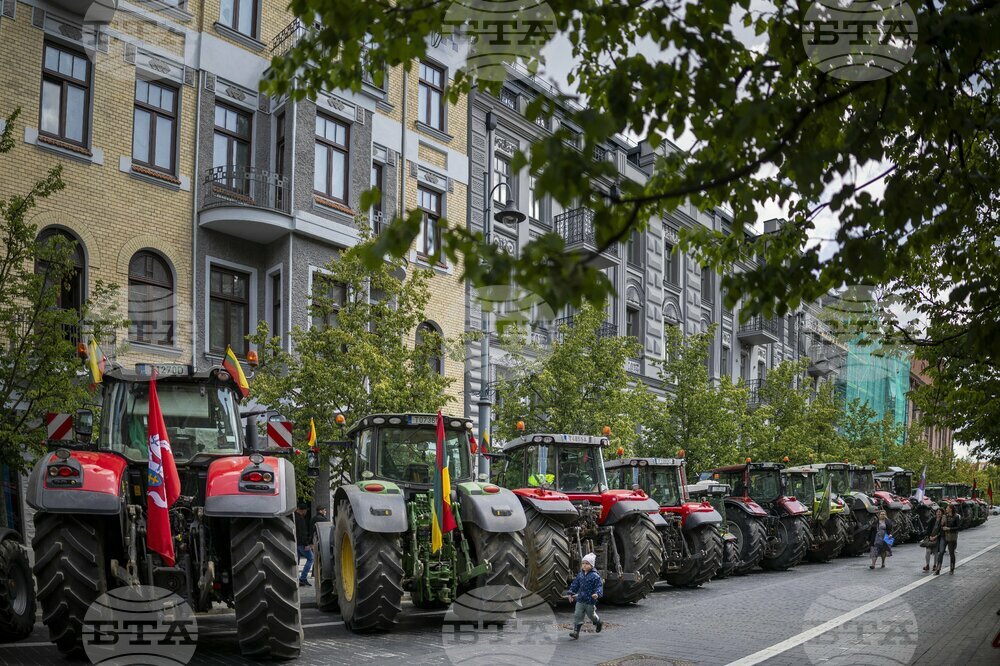 Lithuania Fermers Protest