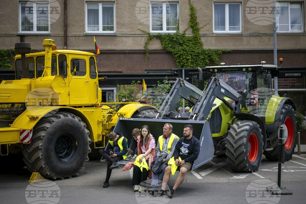 Lithuania Fermers Protest