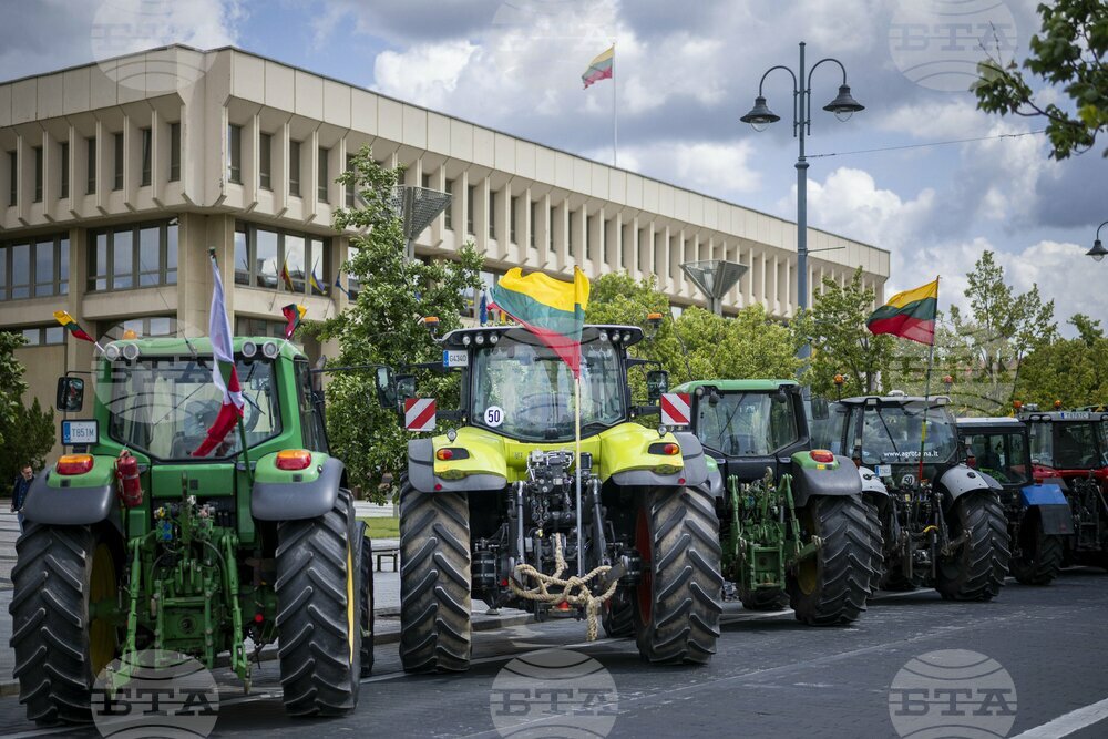 Lithuania Fermers Protest