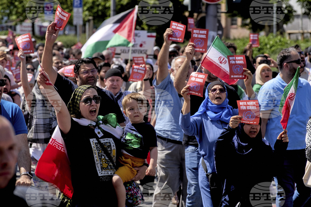 Germany Mideast-Wars Protest