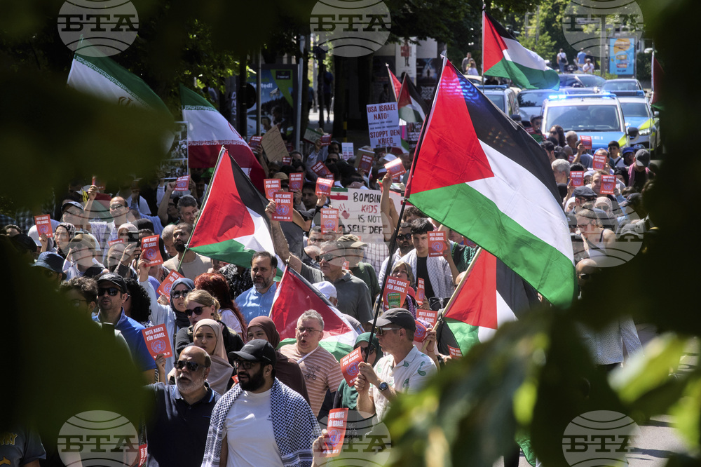 Germany Mideast-Wars Protest
