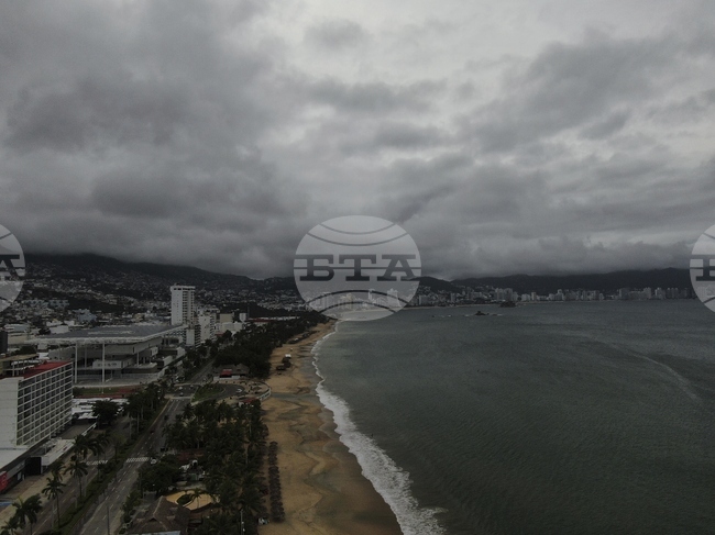 Ураганът "Ерик" причини свлачище в Мексико