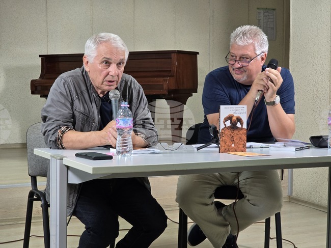 Всичките ми книги са отговори на въпроси и решения на задачите, които си поставям, каза Иван Кулеков на представяне на новата си книга